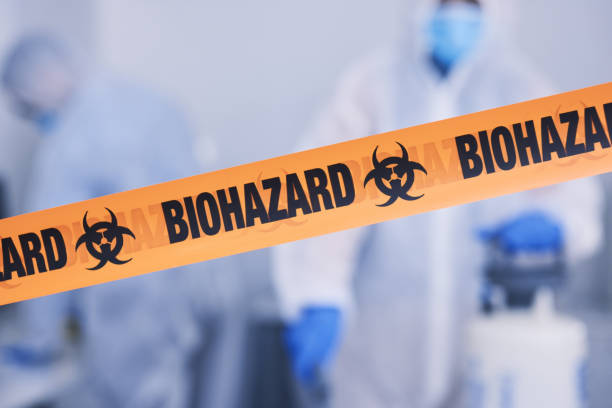 Professional Blood Cleanup technician working in Milan, IL
